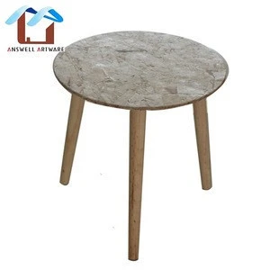 Wooden Small Combination Side Table on the Bed Coffee Table Modern