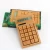 Worknet New Design Custom Eco-friendly bamboo products 12 Digits solar powered bamboo calculator for office table CS19-N
