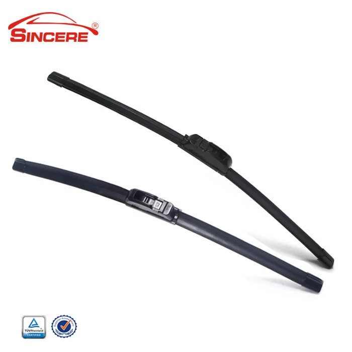 XC-1S Auto Parts Multi-functional Universal Frameless Soft Wiper Blade 14 - 28 Inches Windshield Wiper Blade With U Hook