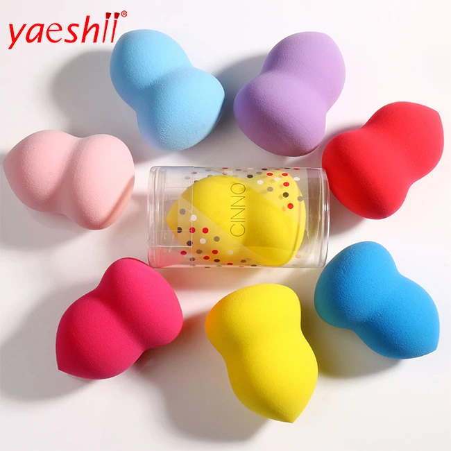 Yaeshii professional women beauty waterdrop silicone wholesale makeup sponge