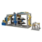 YANFENG Easy operate flexible start 4 color offset flexographic printing machine