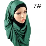 YIWU wholesale high quality shawls rayon scarf women crinkled hijab new design scarfs crinkle hijabs