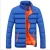 Import young mens  winter  thicker pure color stand collar leisure plus cotton down jacket from China