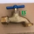 Import Yuhuan sunsy factory forged BSP NPT golden color brass tap water hose stop tap bibcock faucet for kitchen garden washing machine from China