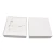 Import YW-010 Jewellery packaging boxes custom logo fine necklace packaging white box with lid various material paper from China