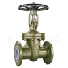 Z41F46-16C  Carbon Steel WCB PTFE Lined Flange Manual Gate Valve