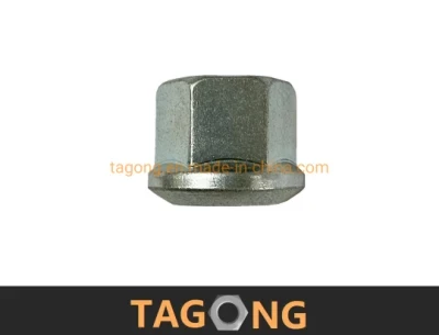 Zinc Plated Class 10 M20 Spherical Surface Flange Nuts Wheel Nuts DIN74361A
