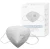 Respirator winter elastic nose operation manufacturer branding white mask protective ffp2