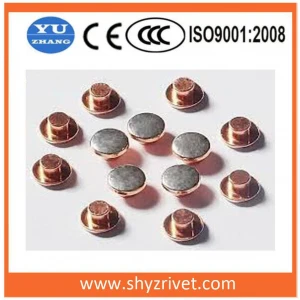Silver compound contacts,
