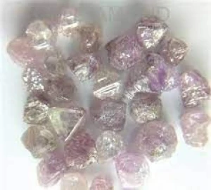 Rough Uncut Purple Diamond