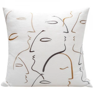 Home Decorative Double Sided Square Cushion Cover, Pillowcase, 45x45cm, PMBZ2109010