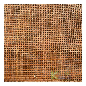 RATTAN WEBBING with a BROWN CHECKERED WEAVE WITH HIGH QUALITY AND BEST FACTORY PRICE M