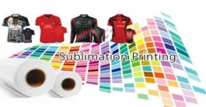 50 gsm fast dry sublimtion paper with jumbo roll size on Digital fabric printing