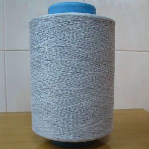 carbon  conductive  fiber nylon filaments  20D/3F intermingling white nylon  DTY 280D for 13 gauge ESD  knitting gloves XTAA036
