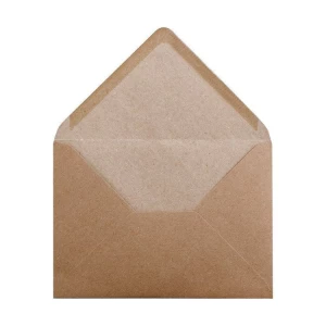 Brown Kraft Paper Envelopes With Self Sealing Adhesive For Office, Home Use