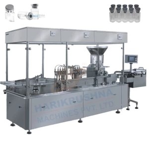 Automatic Vial Filling and Bunging Machine