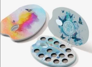Circle Paint Style Palette Packaging