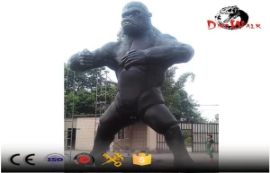 10m tall animatronics gorilla attractive model﻿