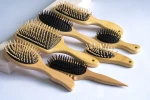 Eco Friendly Bamboo Hair Comb Custom Logo for Hair Care