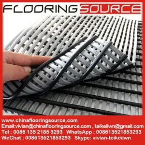 Heavy Duty Non Slip PVC Grid Safety Floor Matting