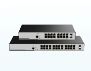 16/24 ports L2 managed Ethernet POE network switch