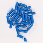 Empty Hard HPMC CMC Vegan Capsule Shells Blue Vegetarian Pure Starch