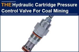 Hydraulic Cartridge Pressure Control Valve for Coal Mining