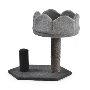 Petstar Easy Cleaning Removable Top Cover Cat Sisal Scratching Post Pet Tree Tower