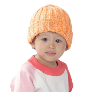 Soft Warm Knitted Baby Hats Caps Cute Cozy Chunky Winter Infant Toddler Baby Beanies for Boys Girls