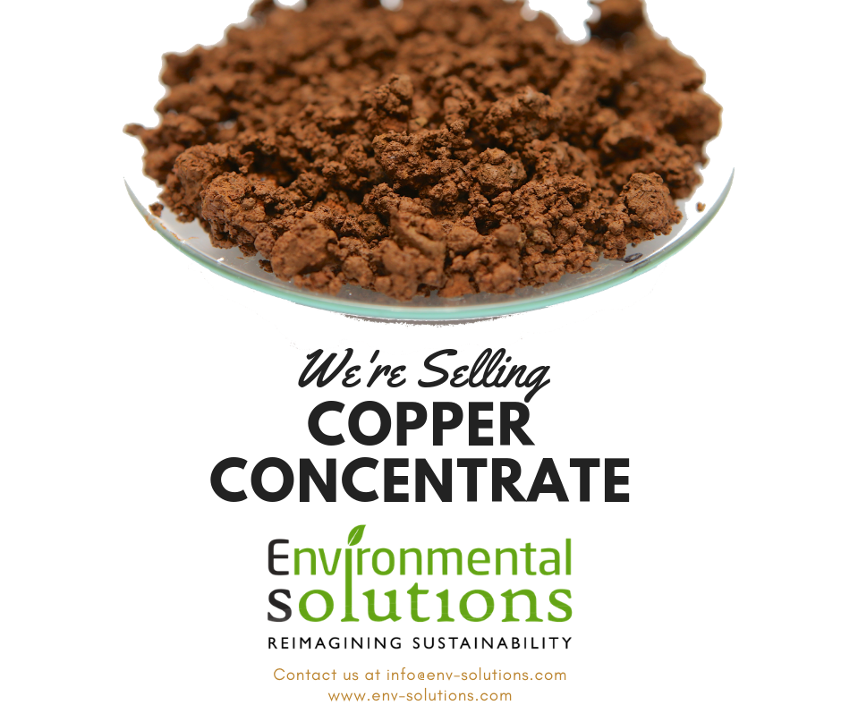 Buy Copper Concentrate from Environmental Solutions Asia, Singapore ...