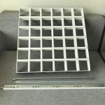 Good Price T Bar Suspended Aluminum Ceiling Grid Open Cell with Frame
