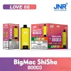 JNR Big Mac Shisha 80K Disposable | Premium E-Hookah Flavor | Shenzhen China Wholesale | Steady Supply Europe