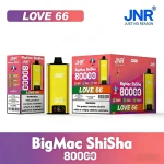 JNR Big Mac Shisha 80K Disposable | Premium E-Hookah Flavor | Shenzhen China Wholesale | Steady Supply Europe