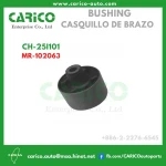CARICO AUTO PARTS_TAIWAN_BUSHING, SUSPENSION SYSTEM, CASQUILLO DE BRAZO