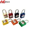38mm Stainless Steel Shackle Safety Padlocks EP-8521~EP-8524  ABS Safety Padlock﻿