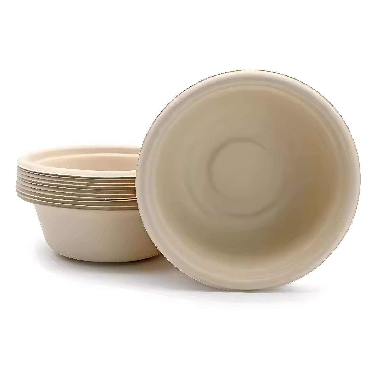Buy 32oz 100% Biodegradable & Compostable Bagasse Disposable Salad ...