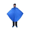 Blue Long Raincoat