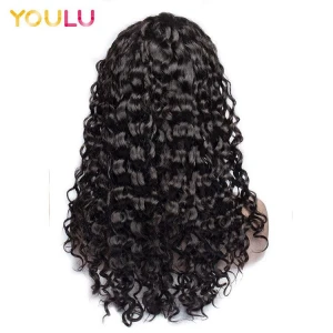 13x4 long human hair wigs black women pre plucked wig remy brazilian glueless lace front human hair wigs natural