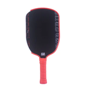 Pickleball paddles 4th Gen. carbon fiber 16mm thickness with Noise reduction and shock absorption for competitions