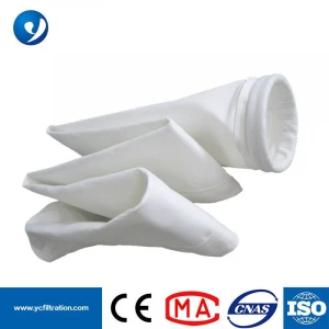 Blended Anti-static Polyester Dust Collector Filter Bag Anti Static Blend Yarn