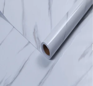 Supreme Quality High Glossy Pvc Marble Decoration films with long lasting effect and durability