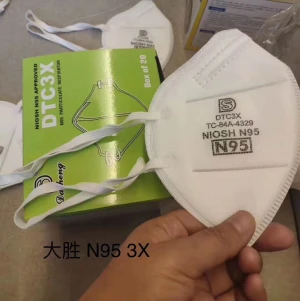 N95 NIOSH FDA KN95 FFP3 non woven protective respirator face mask