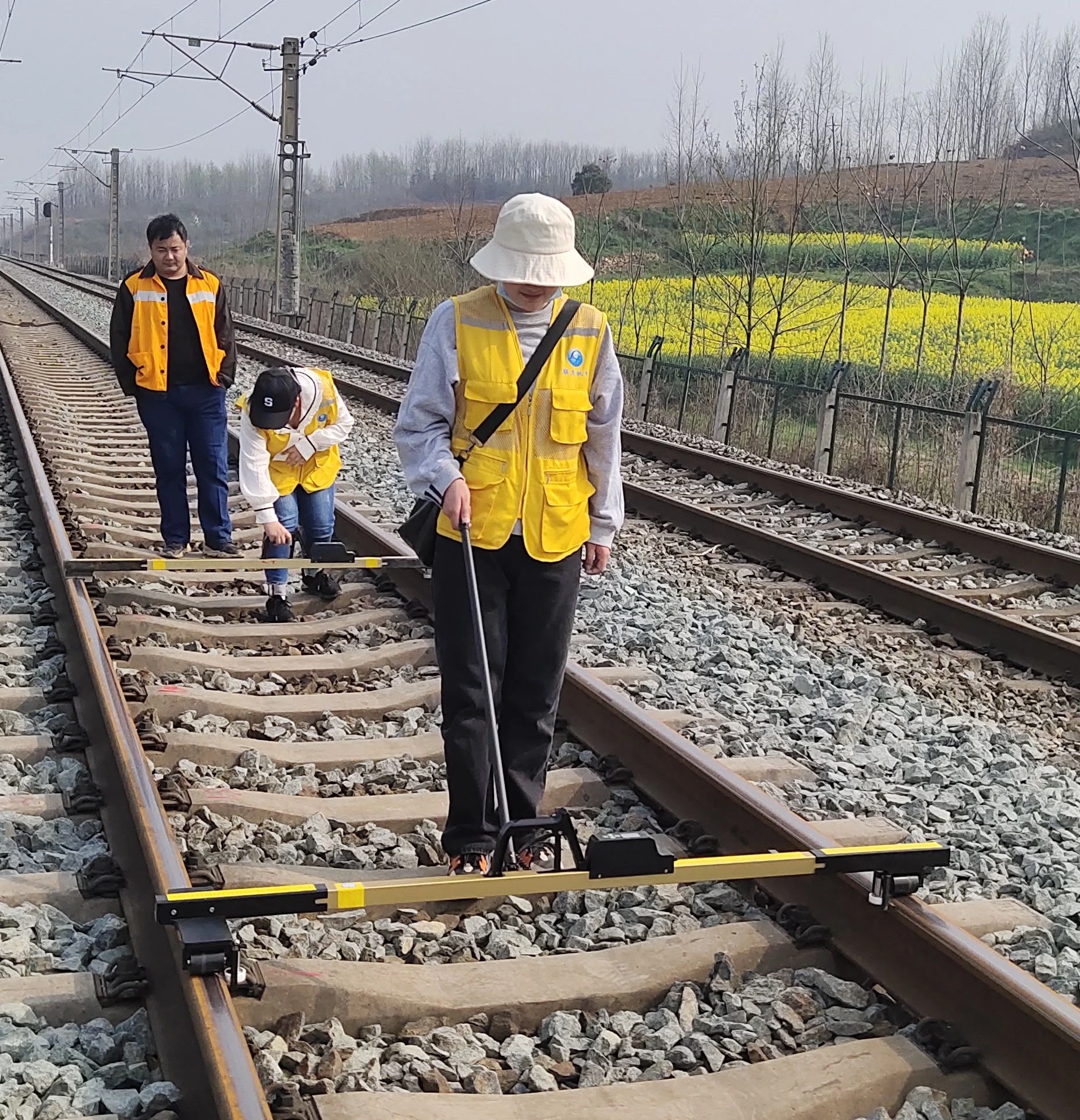 Buy Digital Portable Rolling Track Level Gauge For Track Geometry ...