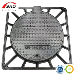 High-Quality Ductile Iron Manhole Covers and Drainage Grates Manufactured by a Chinese Factory. Supplying Premium Raw M