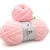 Import 0.68NM chenille style 100% polyester roving yarn with bright color from China