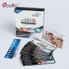 Advanced teeth whitening charcoal gel strips products private label snow 3d tooth whitening strips