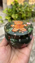Auralume Decorative Tin Scented Candle