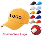 Wholesale Cheap Blank Custom Solid Snapback Hat Cotton Baseball Hat Sport Hat