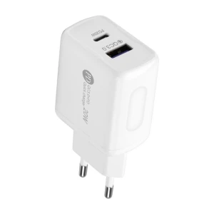 Factory Price A + C Charger USB-C Power Adapter Universal Fast Charging PD Travel Charger True 20W USB Type-C Charger