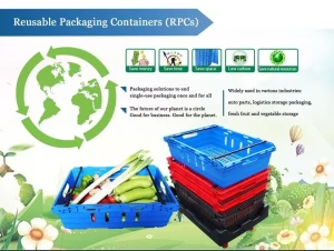 Plastic boxes for food and beverage